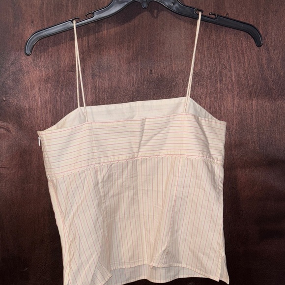 J. Crew Cream and Pink Striped Camisole - Picture 4 of 4